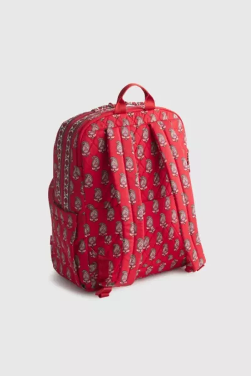 Vera Bradley Quilted Cotton Large Bancroft Backpack