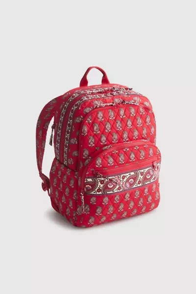 Vera Bradley Quilted Cotton Large Bancroft Backpack
