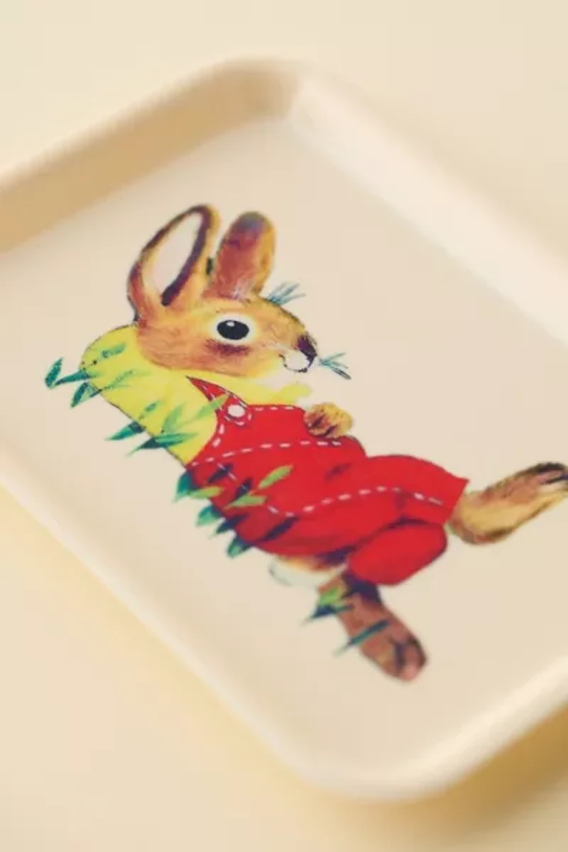 Three Potato Four X Richard Scarry Nicholas Bunny Trinket Tray