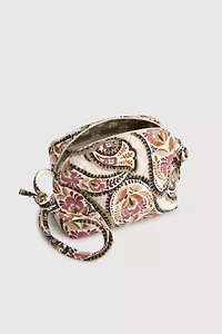 Vera Bradley Quilted Cotton Blake Crossbody Bag