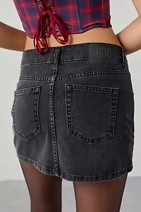 BDG Onna 2.0 Denim Low-Rise Micro Mini Skirt