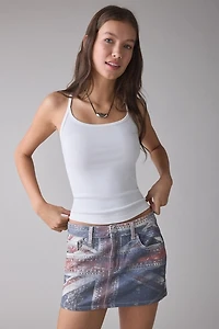 BDG Onna 2.0 Denim Low-Rise Micro Mini Skirt1