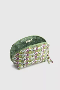 Vera Bradley Quilted Cotton Mini Dome Pouch
