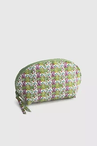 Vera Bradley Quilted Cotton Mini Dome Pouch