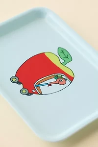 Three Potato Four X Richard Scarry Apple Car Trinket Tray