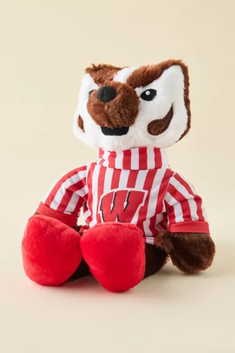 University Of Wisconsin Bucky Badger 14-Inch Mascot Plushie