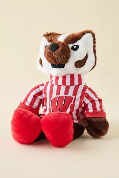 University Of Wisconsin Bucky Badger 14-Inch Mascot Plushie