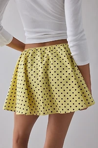 Kimchi Blue Puppy Love Fit-And-Flare Mini Skirt