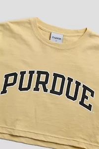 Frankie Collective Rework Purdue Crop Tee 001