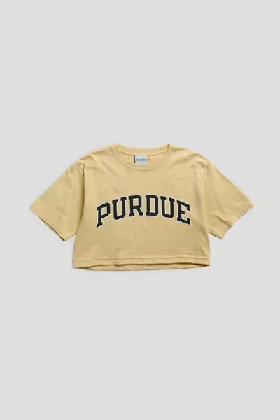 Frankie Collective Rework Purdue Crop Tee 001