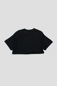 Frankie Collective Rework Iowa Hawkeyes NCAA Crop Tee