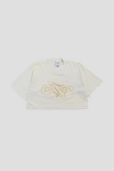 Frankie Collective Rework Niagara Falls Crop Tee