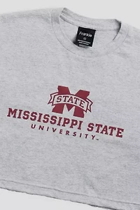 Frankie Collective Rework Mississippi State University Crop Tee