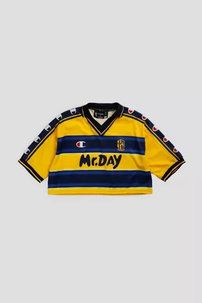 Frankie Collective Rework Crop Parma Soccer Jersey
