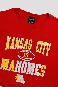 Frankie Collective Rework Kansas City Chiefs NFL Crop Tee