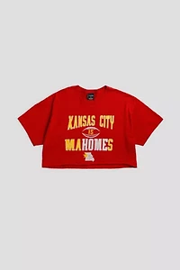 Frankie Collective Rework Kansas City Chiefs NFL Crop Tee