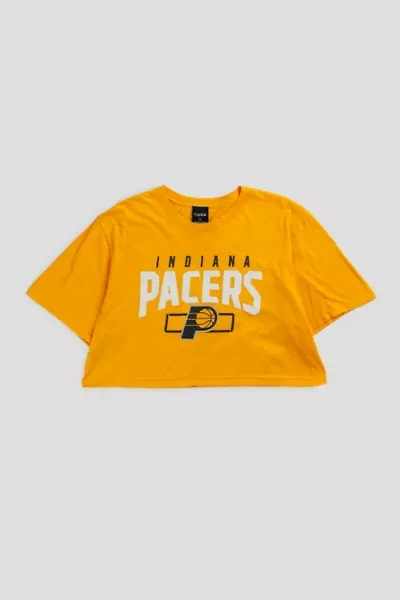 Frankie Collective Rework Indiana Pacers NBA Crop Tee 002