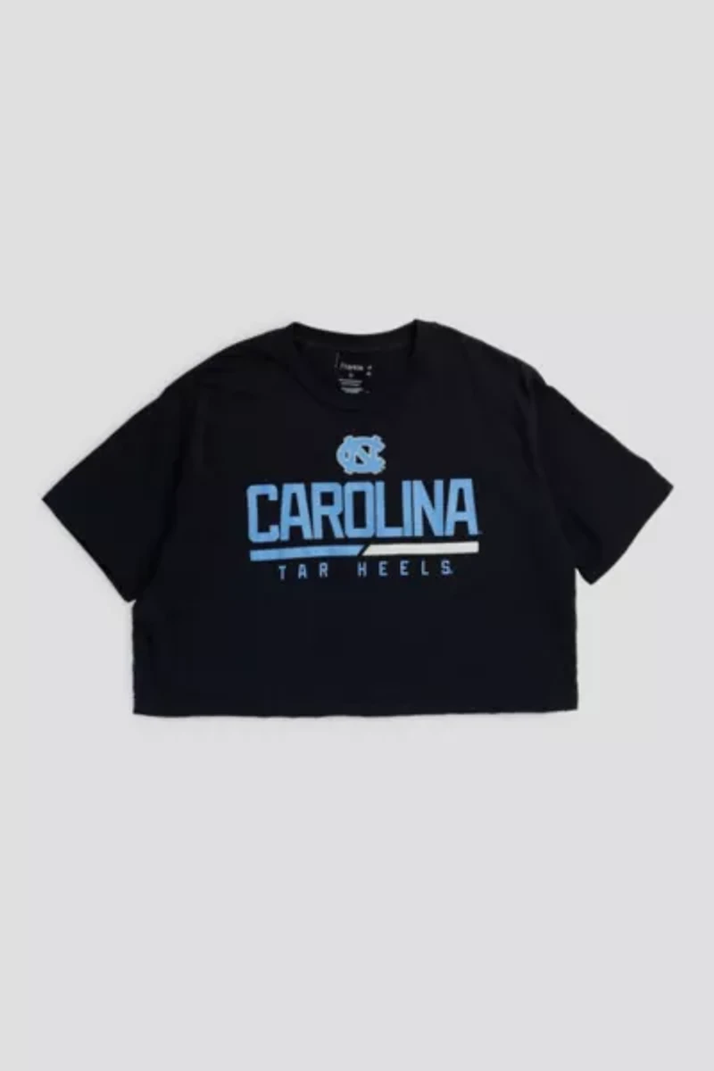 Frankie Collective Rework North Carolina Tar Heels NCAA Crop Tee