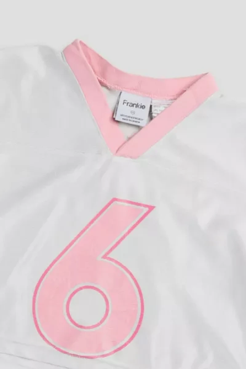 Frankie Collective Rework Crop Denver Broncos NFL Jersey 004