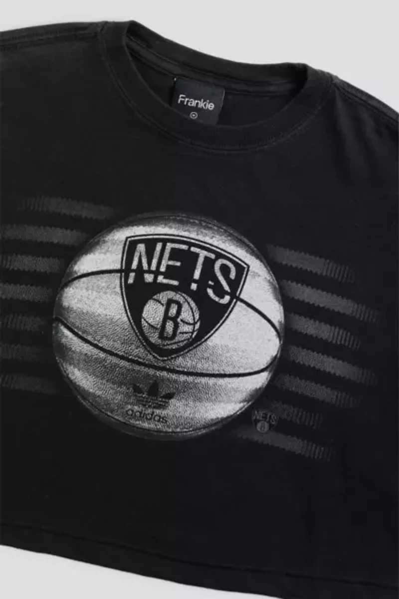 Frankie Collective Rework Brooklyn Nets NBA Crop Jersey