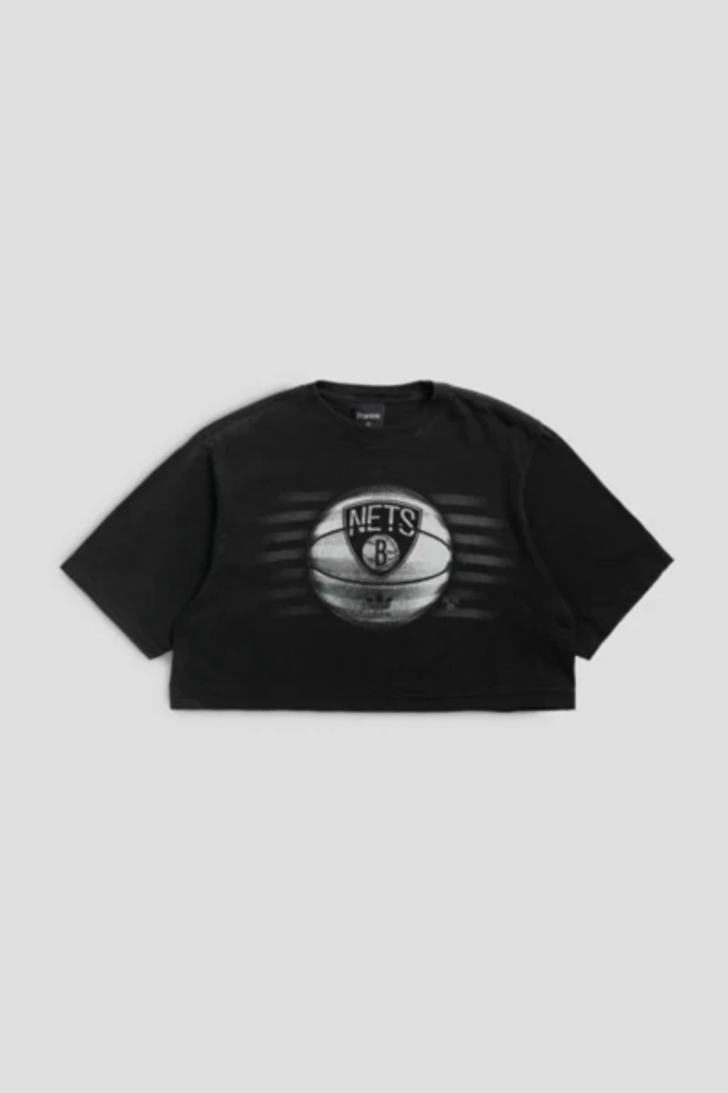 Frankie Collective Rework Brooklyn Nets NBA Crop Jersey
