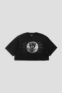 Frankie Collective Rework Brooklyn Nets NBA Crop Jersey