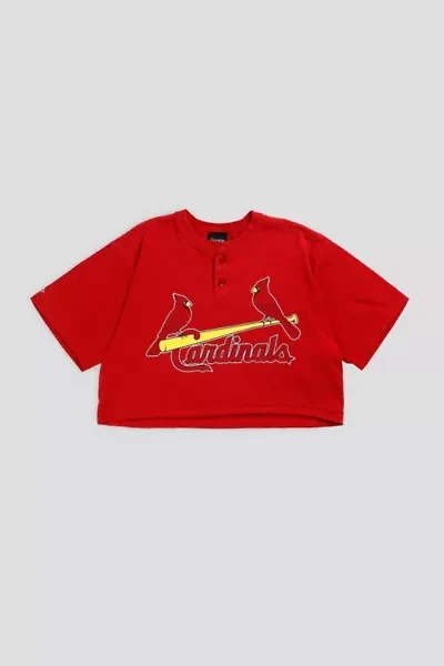 Frankie Collective Rework St. Louis Cardinals MLB Crop Tee