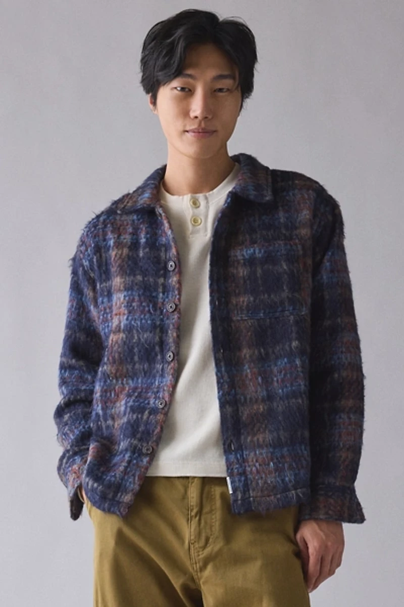 Kuwalla Tee Plaid Faux Mohair Shirt