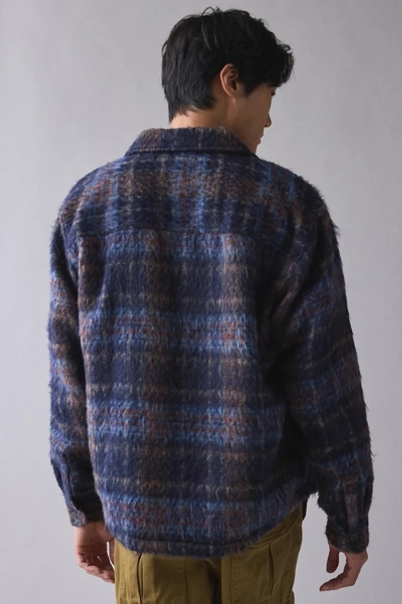 Kuwalla Tee Plaid Faux Mohair Shirt
