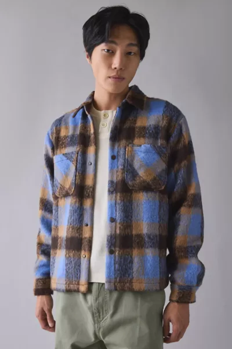 Kuwalla Tee Snap Front Plaid Overshirt
