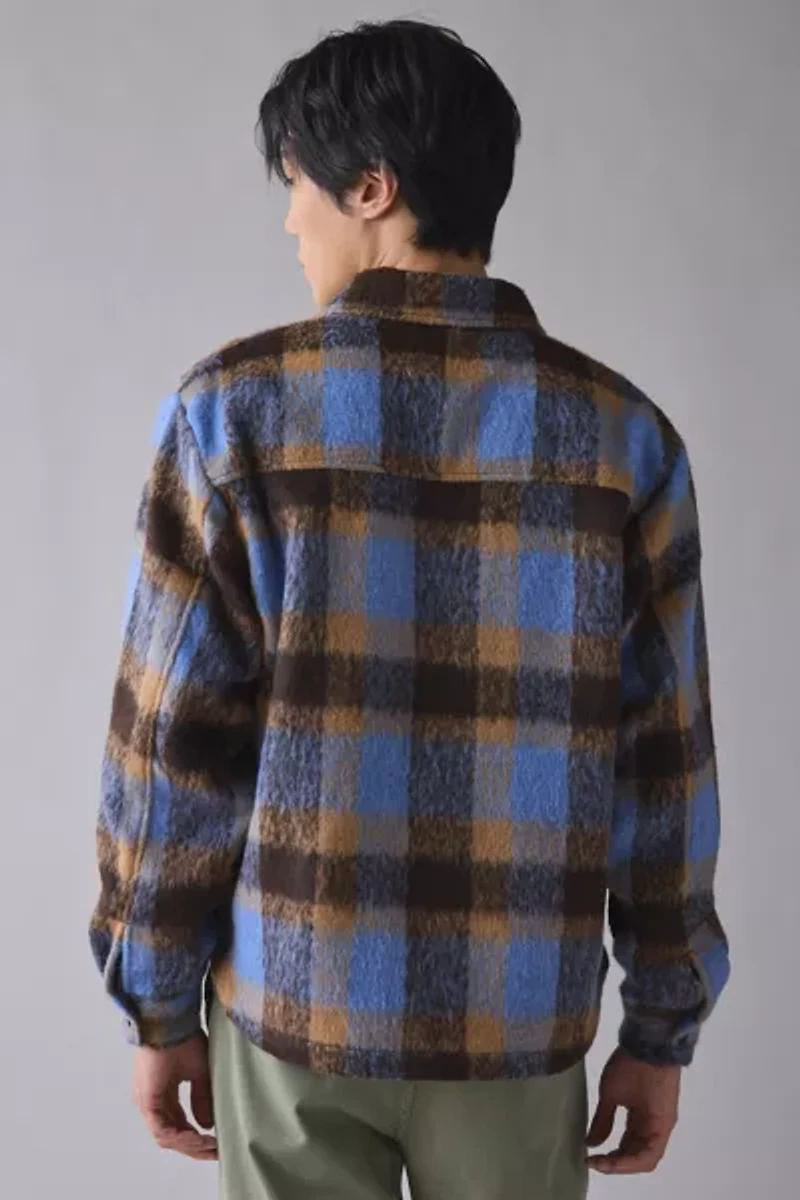 Kuwalla Tee Snap Front Plaid Overshirt