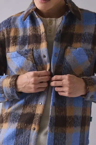 Kuwalla Tee Snap Front Plaid Overshirt