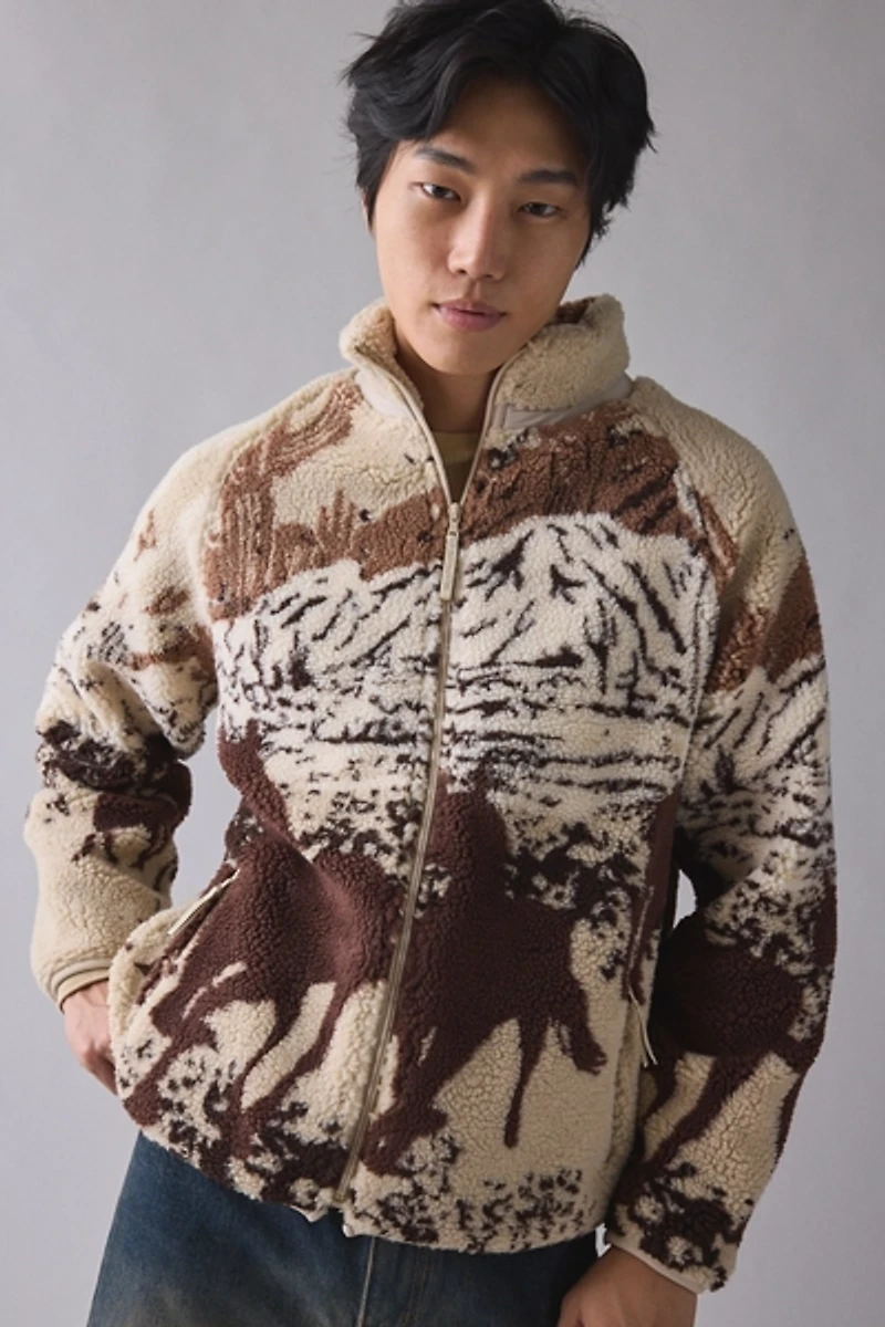 Kuwalla Tee Patterned Fleece Jacket