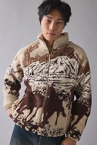 Kuwalla Tee Patterned Fleece Jacket