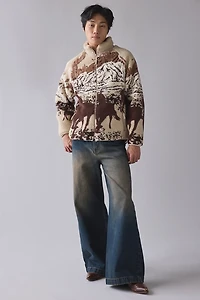 Kuwalla Tee Patterned Fleece Jacket