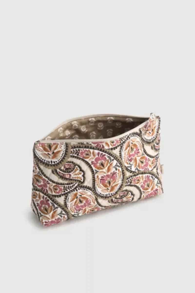 Vera Bradley Quilted Cotton Large Pouch