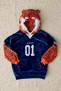 Auburn University Aubie The Tiger Snugible Blanket Hoodie Sweatshirt & Pillow