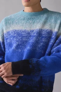 Kuwalla Tee Gradient Knit Crew Neck Sweater