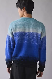 Kuwalla Tee Gradient Knit Crew Neck Sweater