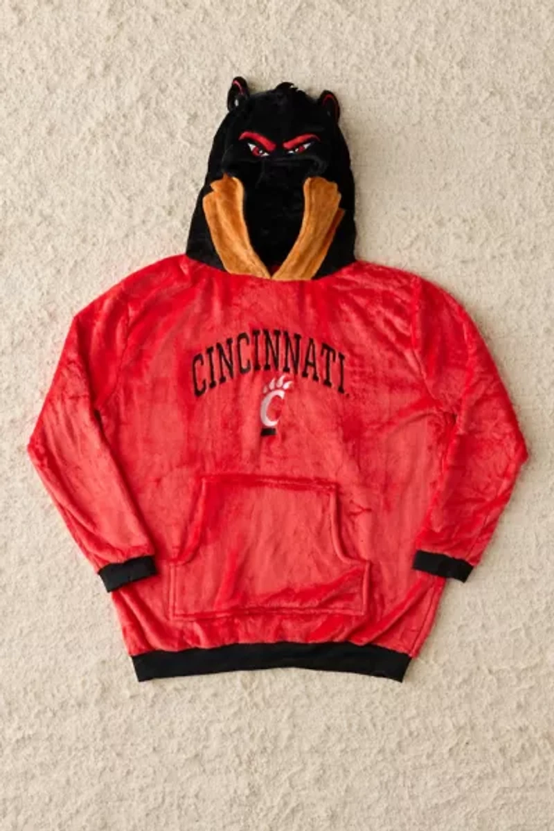 University Of Cincinnati Bearcats Snugible Blanket Hoodie Sweatshirt & Pillow