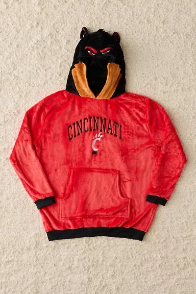 University Of Cincinnati Bearcats Snugible Blanket Hoodie Sweatshirt & Pillow