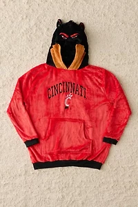 University Of Cincinnati Bearcats Snugible Blanket Hoodie Sweatshirt & Pillow