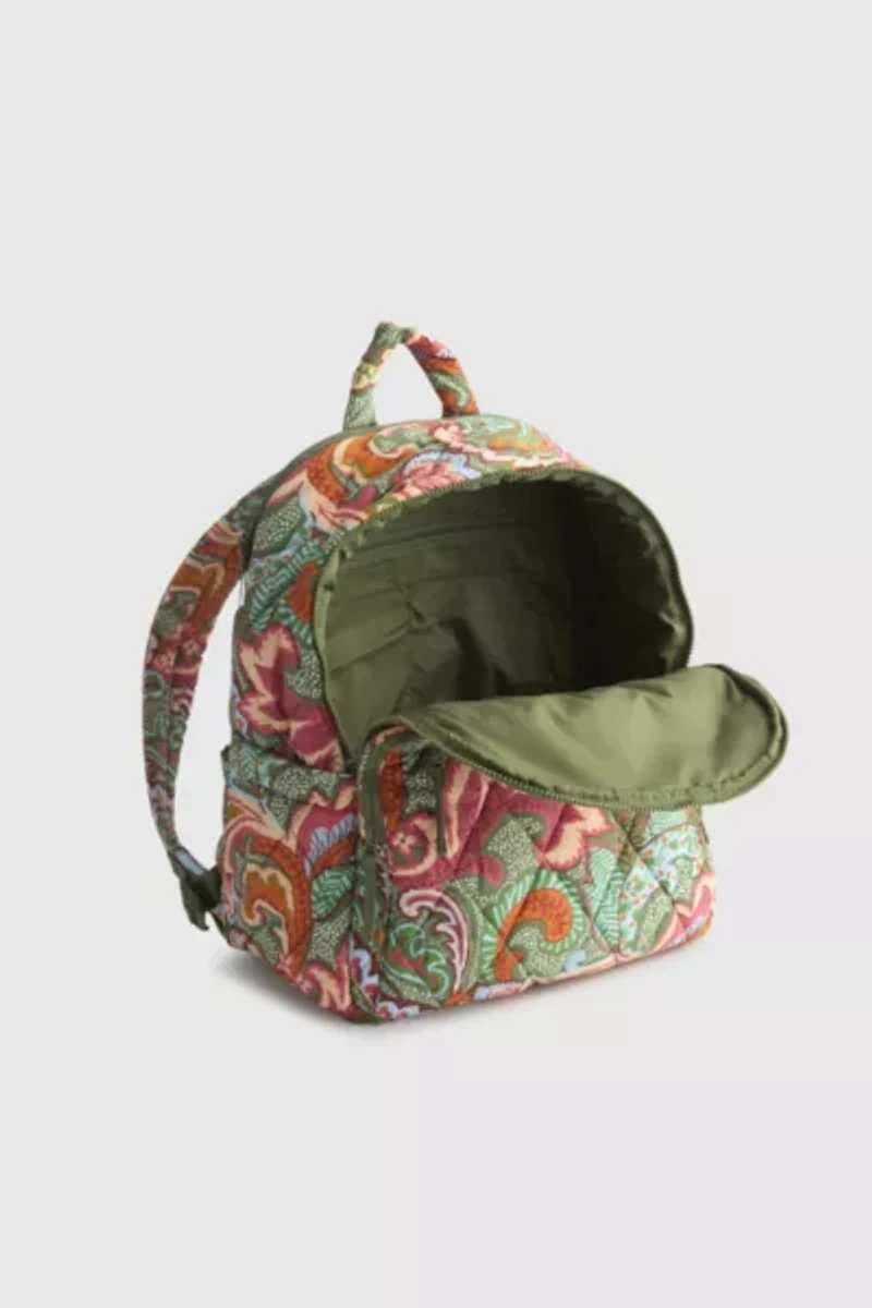 Vera Bradley Quilted Nylon Bancroft Backpack