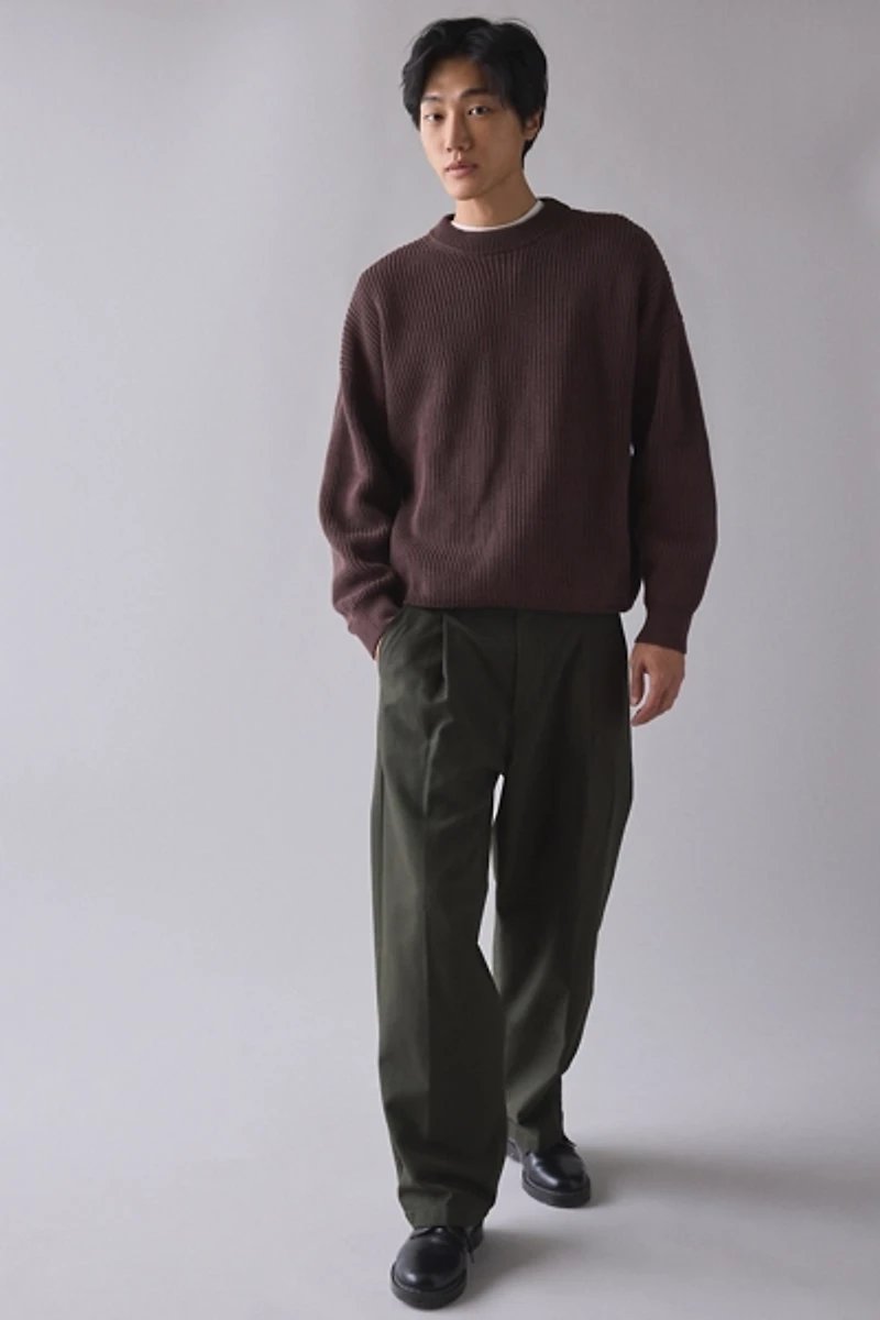 Kuwalla Tee Knitted Box Crew Neck Sweater