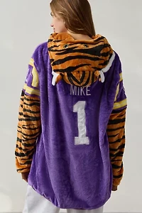 Louisianna State University Mike The Tiger Snugible Blanket Hoodie Sweatshirt & Pillow