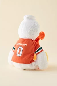 University Of Miami Sebastian The Ibis 14-Inch Mascot Plushie