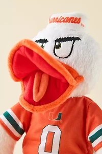 University Of Miami Sebastian The Ibis 14-Inch Mascot Plushie