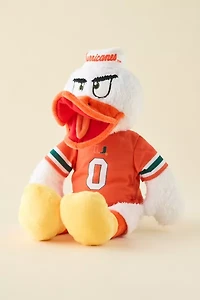 University Of Miami Sebastian The Ibis 14-Inch Mascot Plushie