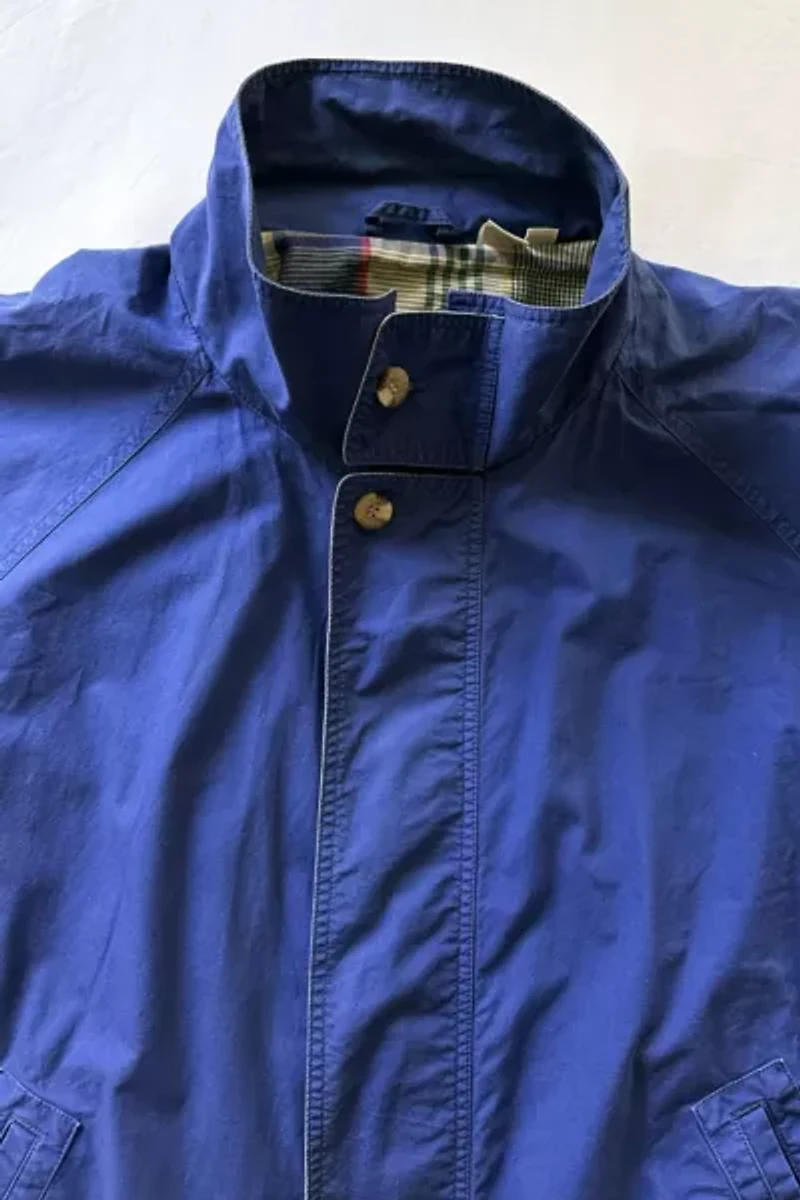 Vintage Eddie Bauer Relaxed Blue Harrington Jacket