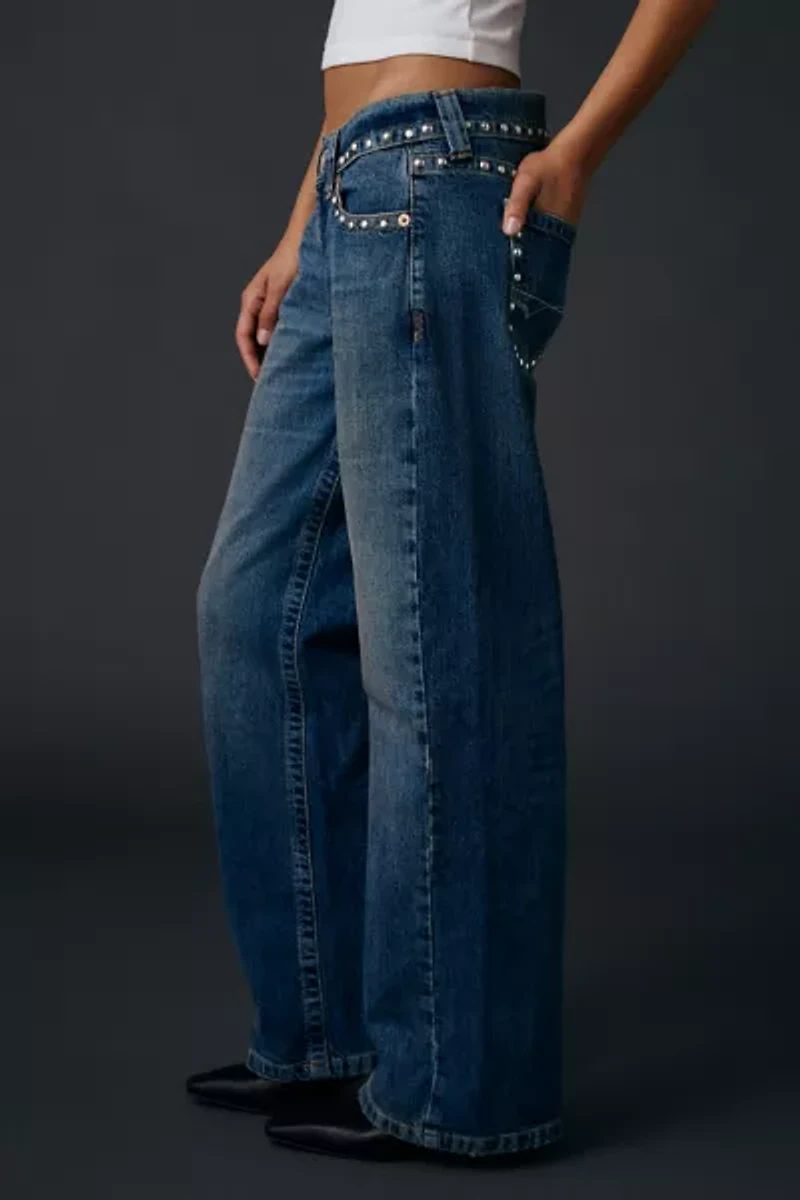 BDG Kayla Studded Low-Rise Jean
